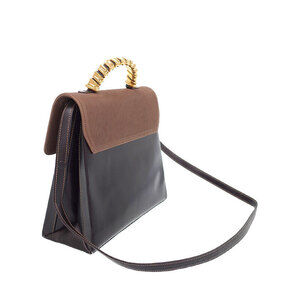 Loewe Leather Bag Handbag Shoulder Bag Velzquez